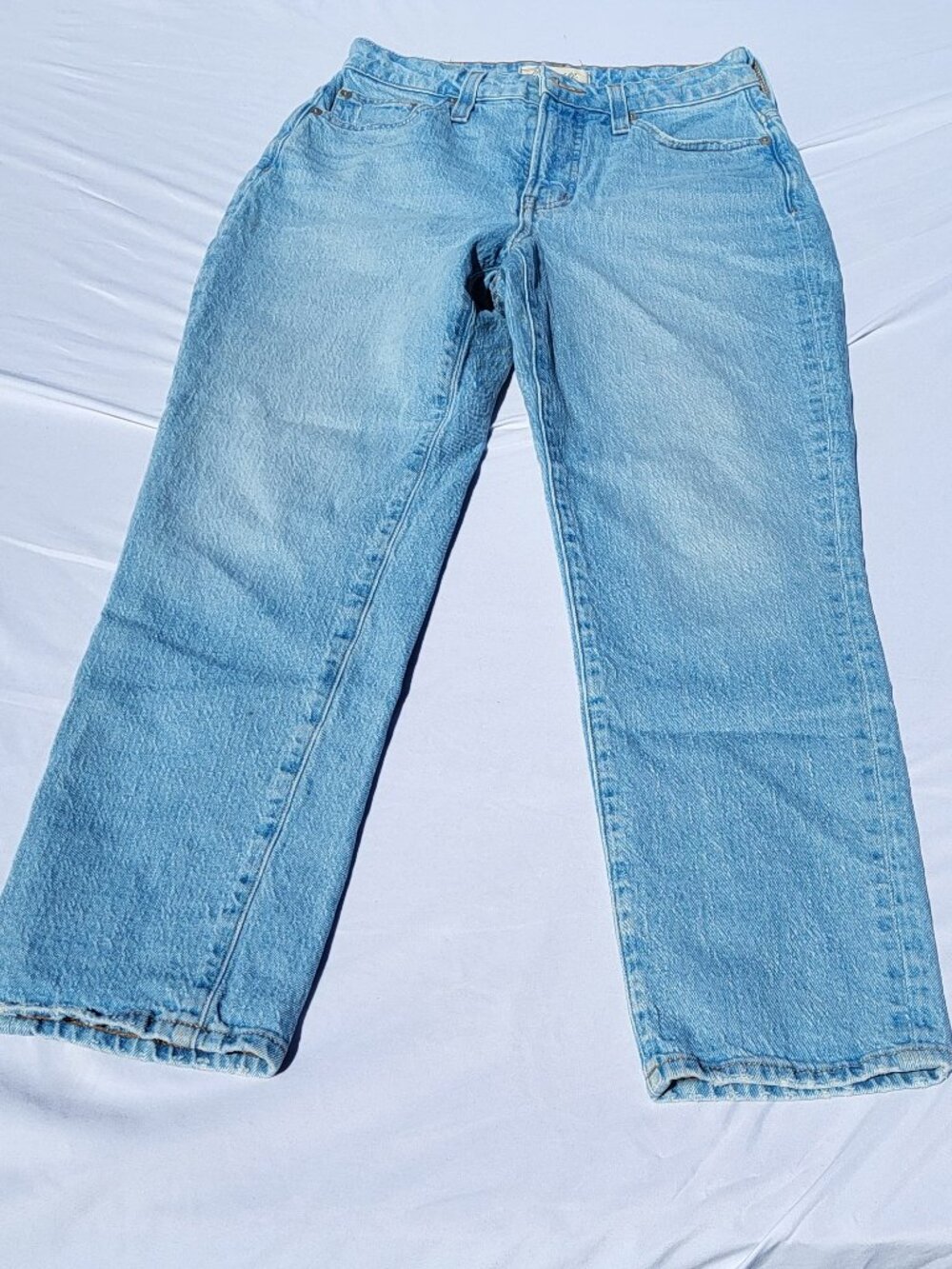 Madewell The Curvy Perfect Vintage Jean Women's 26 Blue 27x26 Modern Preppy